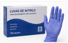 Luvas de Nitrilo para Procedimento Não Cirúrgico