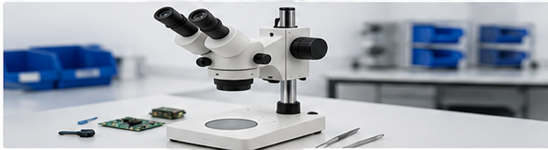 Microscópio Estereoscópico