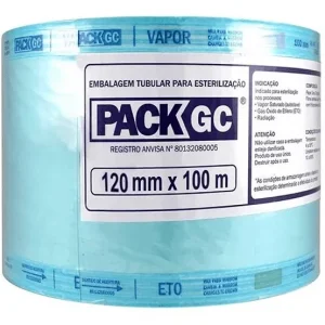 Papel Grau Cirúrgico 120 × 100 m para Termosselagem – Pack GC